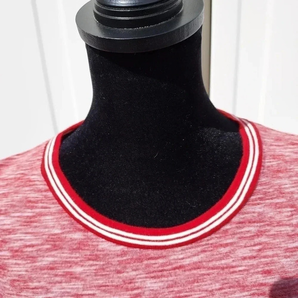 Madewell Striped Red & White Womens Blouse XXS - Picture 3 of 10